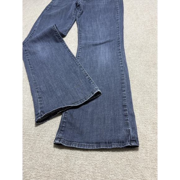 Cookie Johnson Grace Bootcut Jeans Womens 30 Blue Stretch Denim Made USA Flare - Picture 2 of 14